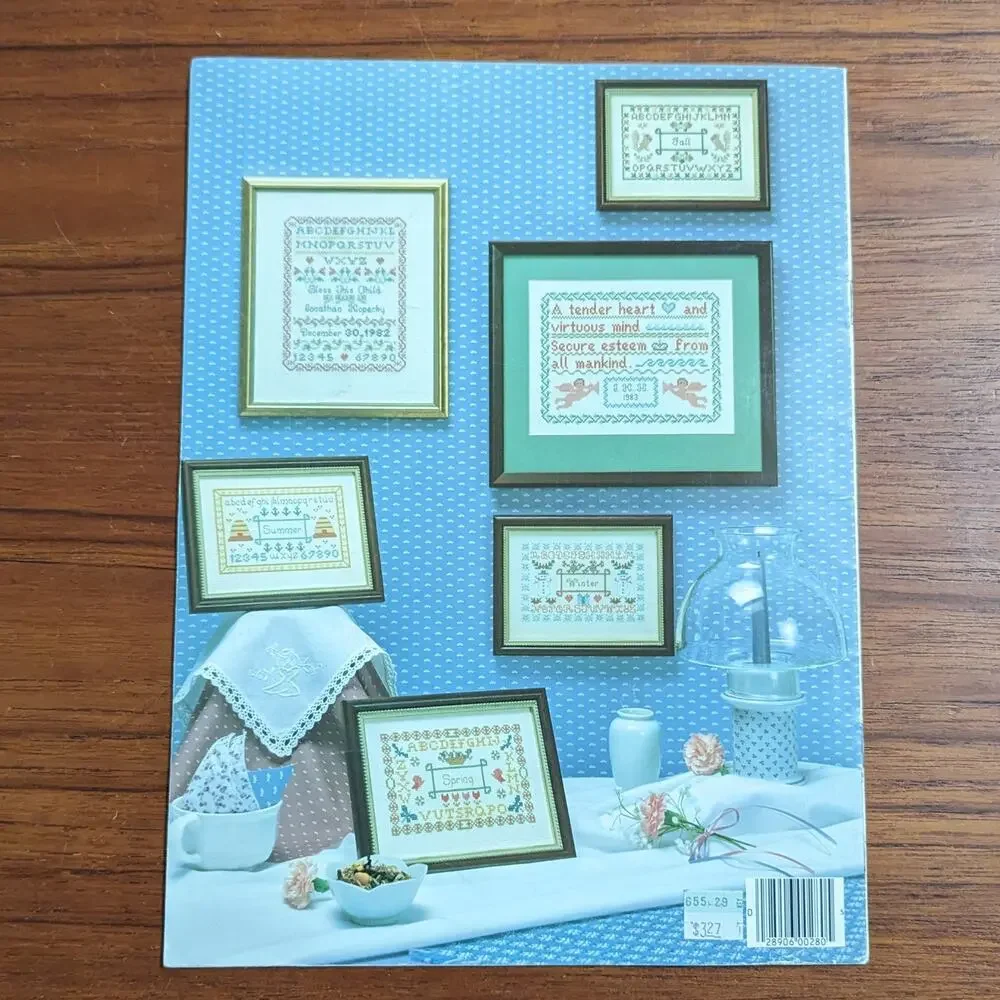 Keepsake Samplers Cross Stitch Pattern Booklet 1983